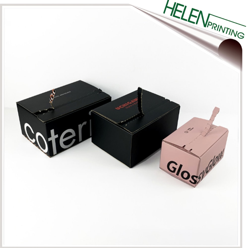 拉鏈式瓦楞紙包裝盒